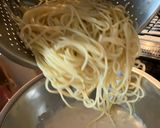 桃の冷製パスタ作り方4写真