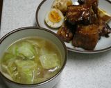 豚バラの味噌角煮☆圧力鍋で短時間作り方6写真