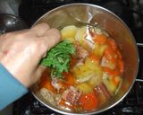 にんにくスープ♪簡単レシピ大葉じゃが芋作り方6写真