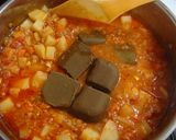 デミグラスソースでひき肉カレー作り方10写真