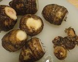 里芋とエビのふわふわ団子作り方1写真