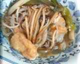 煮込んで簡単❤牛肉ときのこのおろし煮作り方5写真