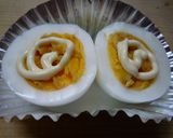 お弁当に☆ゆで卵のマヨカツオのっけ作り方3写真