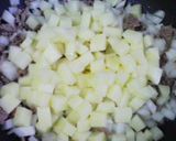 じゃが芋とひき肉のバーベキューソース作り方3写真