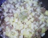 じゃが芋とひき肉のバーベキューソース作り方4写真