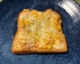 激ウマ！悪魔の明太マヨポテトトースト作り方7写真