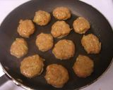 ♪鶏つくねの大根おろしのせ♪作り方3写真