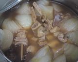 外伝。玉ねぎの牛筋煮作り方5写真