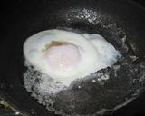簡単朝ごはん：目玉焼き丼作り方3写真