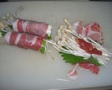 お弁当に最適♪簡単　豚肉巻きポン酢焼き作り方1写真