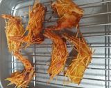 素麺とさつま芋衣のパリパリ海老揚げ作り方8写真