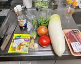 シニガンスープ　フィリピン料理作り方1写真