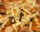 鶏もも肉となすのとろとろチーズトマト煮作り方6写真