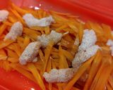 レンジ一発!たらこにんじん作り方2写真