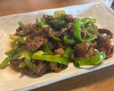 牛細切れ肉とピーマンの甘辛オイスター炒め作り方10写真