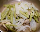 簡単！塩レモン鶏とアスパラ炒め作り方5写真