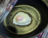 とっても簡単★味付けのり目玉焼きトースト作り方3写真
