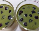 ♬ブルーベリーの抹茶＆ヨーグルトゼリー♬作り方5写真