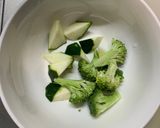 クリーミーそば飯味豆腐入ナムル風炒め煮作り方8写真