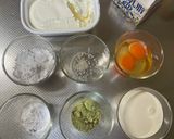 抹茶バスクチーズケーキ♡作り方1写真