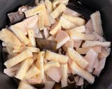 きのこと筍の炊き込みご飯⭐︎麺つゆで簡単作り方4写真