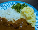 カレーに添えるバター・マッシュポテト作り方7写真