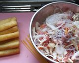 豚コマ肉と白滝のコンソメ袋煮☆作り方2写真
