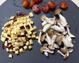 【簡単蒸籠無し】さつまいも🍠としめじの茶碗蒸し作り方1写真