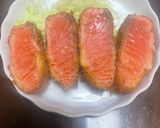 レアサーモンカツ作り方4写真