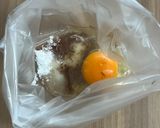 余ったパン大変身！簡単板チョコパンプリン作り方2写真
