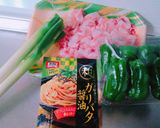 ＊ピーマンと豚肉と長ネギのガリバタ炒め＊作り方1写真