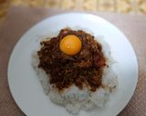 えのき鶏キーマ卵のせ作り方14写真