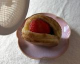 可愛い💕御座候（大判焼き）ポケットに苺🍓作り方5写真