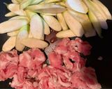 夕食おつまみ★豚こまマコモダケしめじのピリ辛炒め作り方4写真