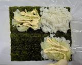 たたむだけ★簡単フライドチキンおにぎらず作り方4写真