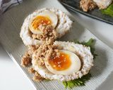たっぷりごまの味玉おにぎり作り方9写真