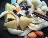 味噌カレー肉じゃが作り方5写真
