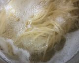 簡単明太子とびっこのガーリックいかパスタ作り方1写真