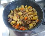 定番肉じゃが！業スーの"ダシダ"でコク旨作り方8写真