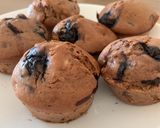 ブルーベリーとくるみのチョコマフィン作り方7写真