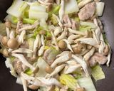 鶏肉と白菜のクリーム煮作り方3写真