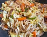 野菜たっぷり焼きうどん作り方7写真