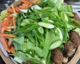 山盛りキャベツの豚肉せいろ蒸し作り方3写真