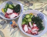 わかめ・たこ・胡瓜の酢のもの作り方7写真