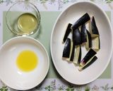 暑い日に食べたい!なすツナ大葉和風パスタ作り方1写真