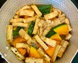 南瓜と油揚げの煮物♡副菜・お弁当作り方5写真