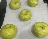 抹茶ベーグル作り方1写真