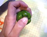 ピーマン好き♡にしちゃう魔法のそぼろ作り方1写真