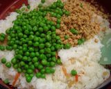 ✿鶏そぼろとグリーンピースのちらし寿司✿作り方6写真