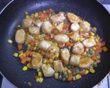 鶏ささみとミックスベジのバター醤油炒め作り方8写真